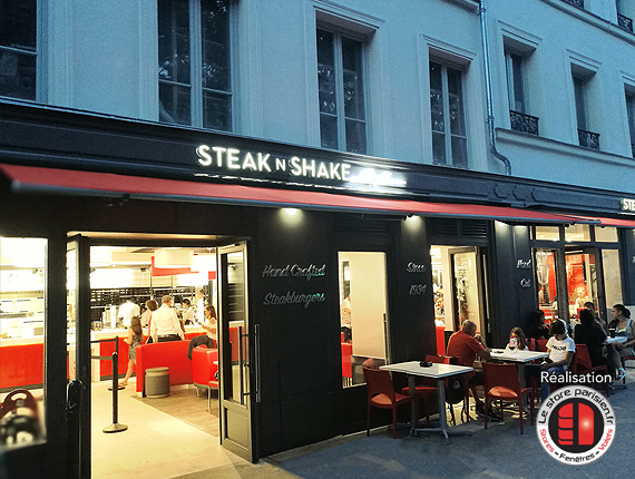 Stores des restaurants Steak and Shake à Paris